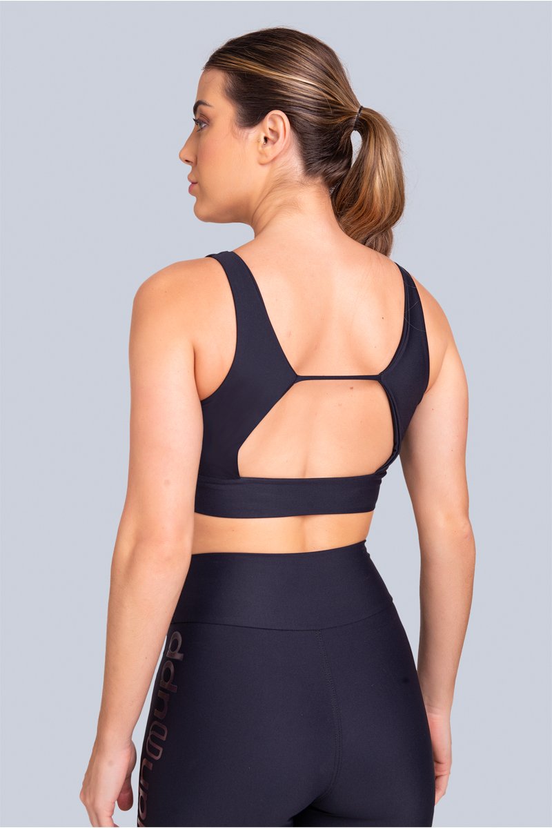 Top Upper Essential Preto